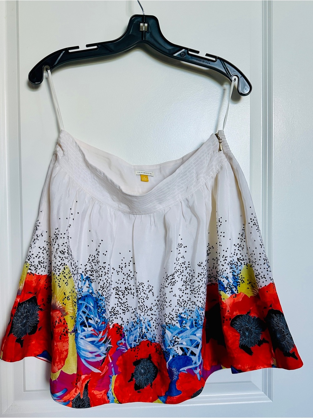 Anthropologie Leifsdottir Floral Mini Skirt